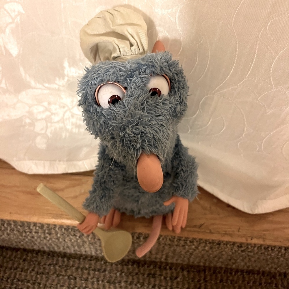 Disney Pixar Mattel Ratatouille Animated Talking Chef Remy